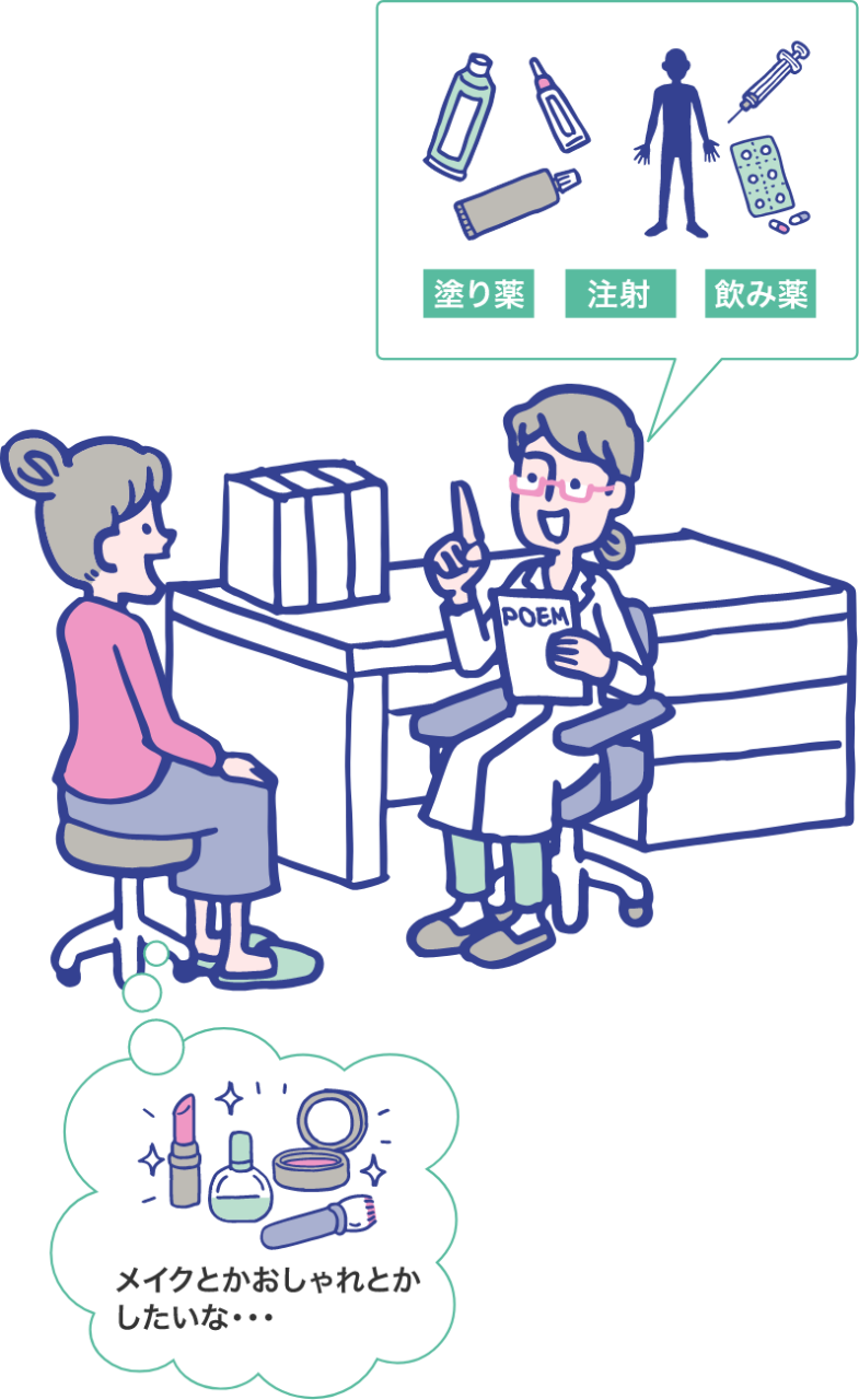 アトピー性皮膚炎の「あたらしい会話」